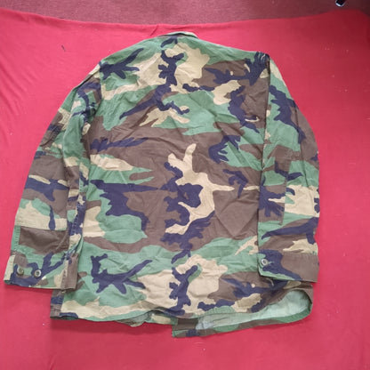 US Army US Army LARGE LONG Uniform Top BDU Woodland Pattern (03cc cb7-9)