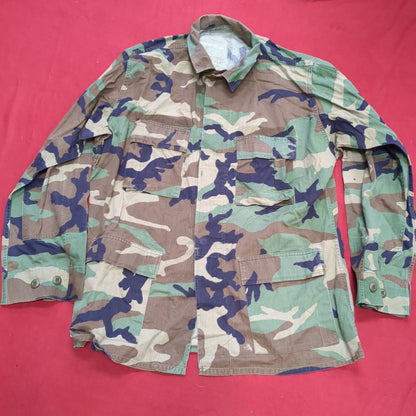 US Army LARGE LONG Uniform Top BDU Woodland Pattern (03cc cb7-3)