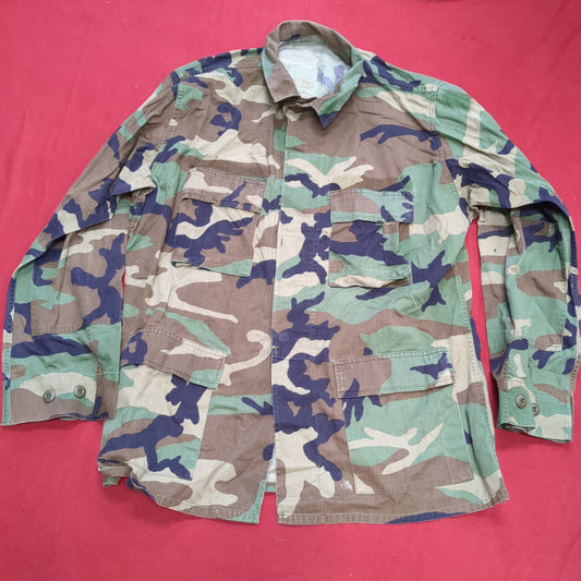 US Army LARGE LONG Uniform Top BDU Woodland Pattern (03cc cb7-3)