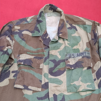 US Army US Army SMALL REGULAR Uniform Top BDU Woodland Pattern (05cc cb8-07)
