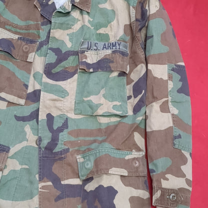 US Army US Army SMALL REGULAR Uniform Top BDU Woodland Pattern (05cc cb8-07)