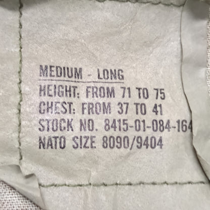 US Army MEDIUM LONG Uniform Top BDU Woodland Pattern (05cc cb8-13)