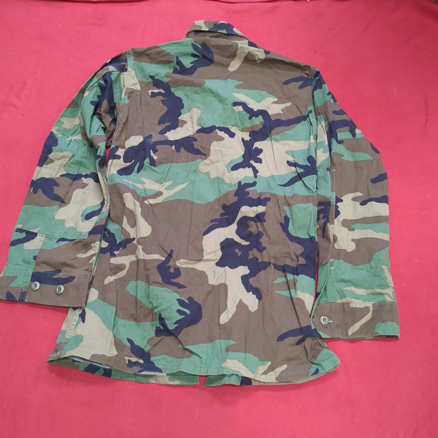 US Army MEDIUM LONG Uniform Top BDU Woodland Pattern (05cc cb8-13)