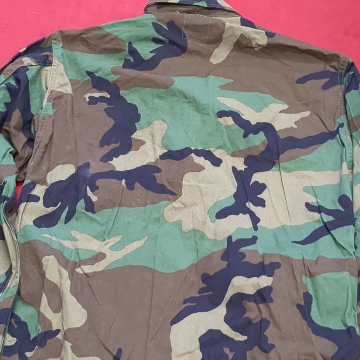US Army MEDIUM LONG Uniform Top BDU Woodland Pattern (05cc cb8-13)