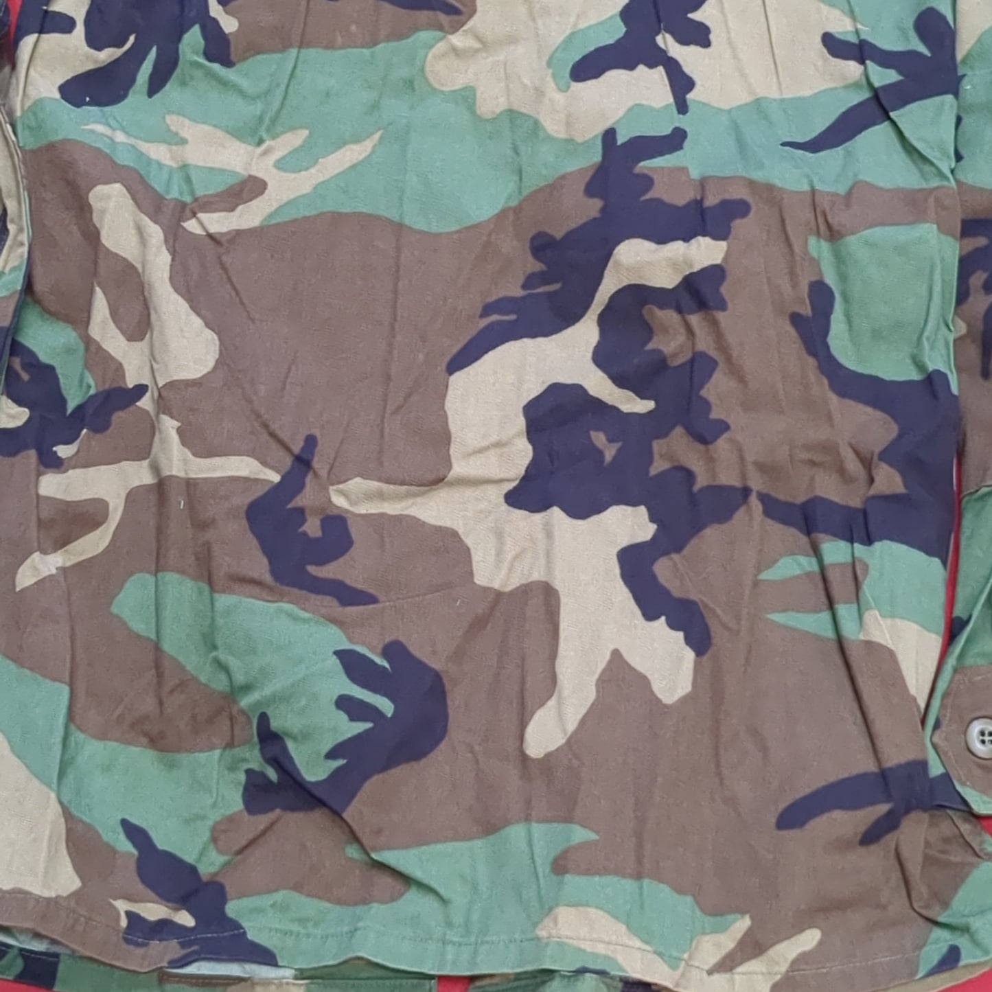 US Army MEDIUM LONG Uniform Top BDU Woodland Pattern (05cc cb8-13)