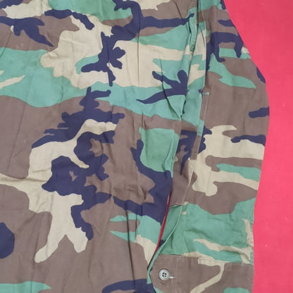 US Army MEDIUM LONG Uniform Top BDU Woodland Pattern (05cc cb8-13)
