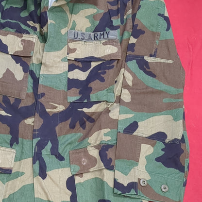 US Army US Army MEDIUM LONG Uniform Top BDU Woodland Pattern (05cc cb8-09)