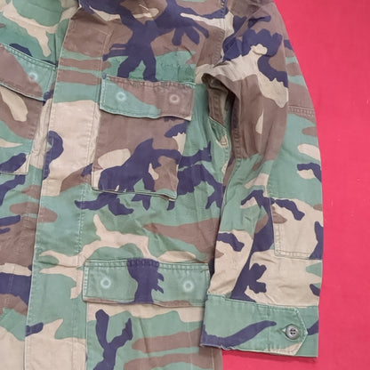US Army US Army SMALL REGULAR Uniform Top BDU Woodland Pattern (05cc cb8-03)