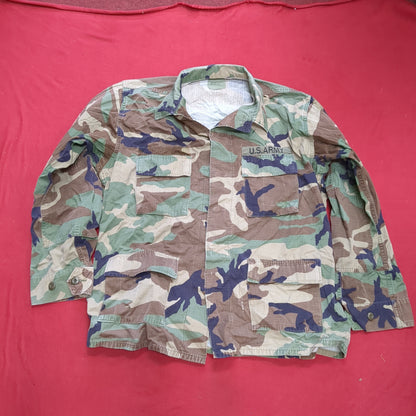 US Army LARGE LONG Uniform Top BDU Woodland Pattern (06cc ca9-05)