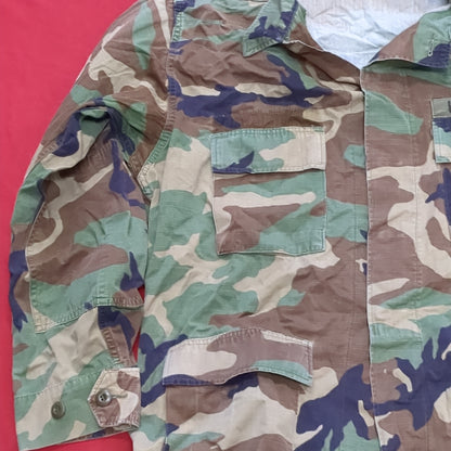 US Army LARGE LONG Uniform Top BDU Woodland Pattern (06cc ca9-05)