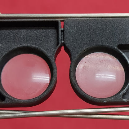 VINTAGE US Army CF-8 Stereoscope Abrams Distribution w Case (09CC- ca10-1gp24)