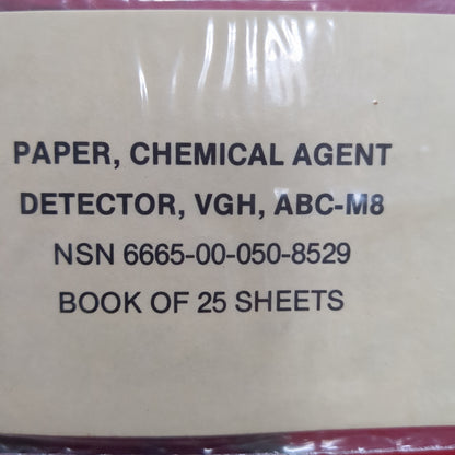 US Army M256A1 Chemical Detector Kit Complete in Box (11cc ca12-09)
