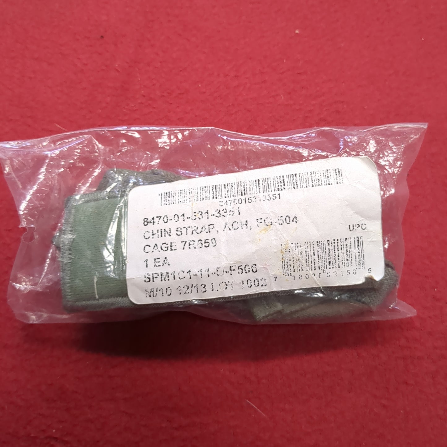 NOS US Army ACH Chin Strap FG-504 UCP 8470-01-531-3351 (12cc- cb9-C68)