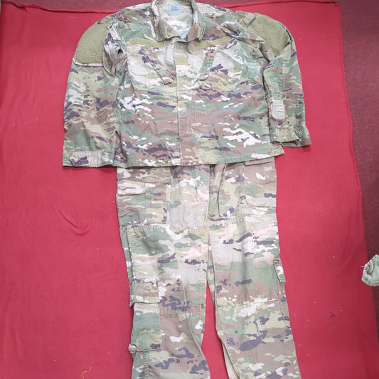 SET of US Army Deployment MEDIUM OCP Multicam Flame Resistant Uniform FRAC (02n DC03-34)