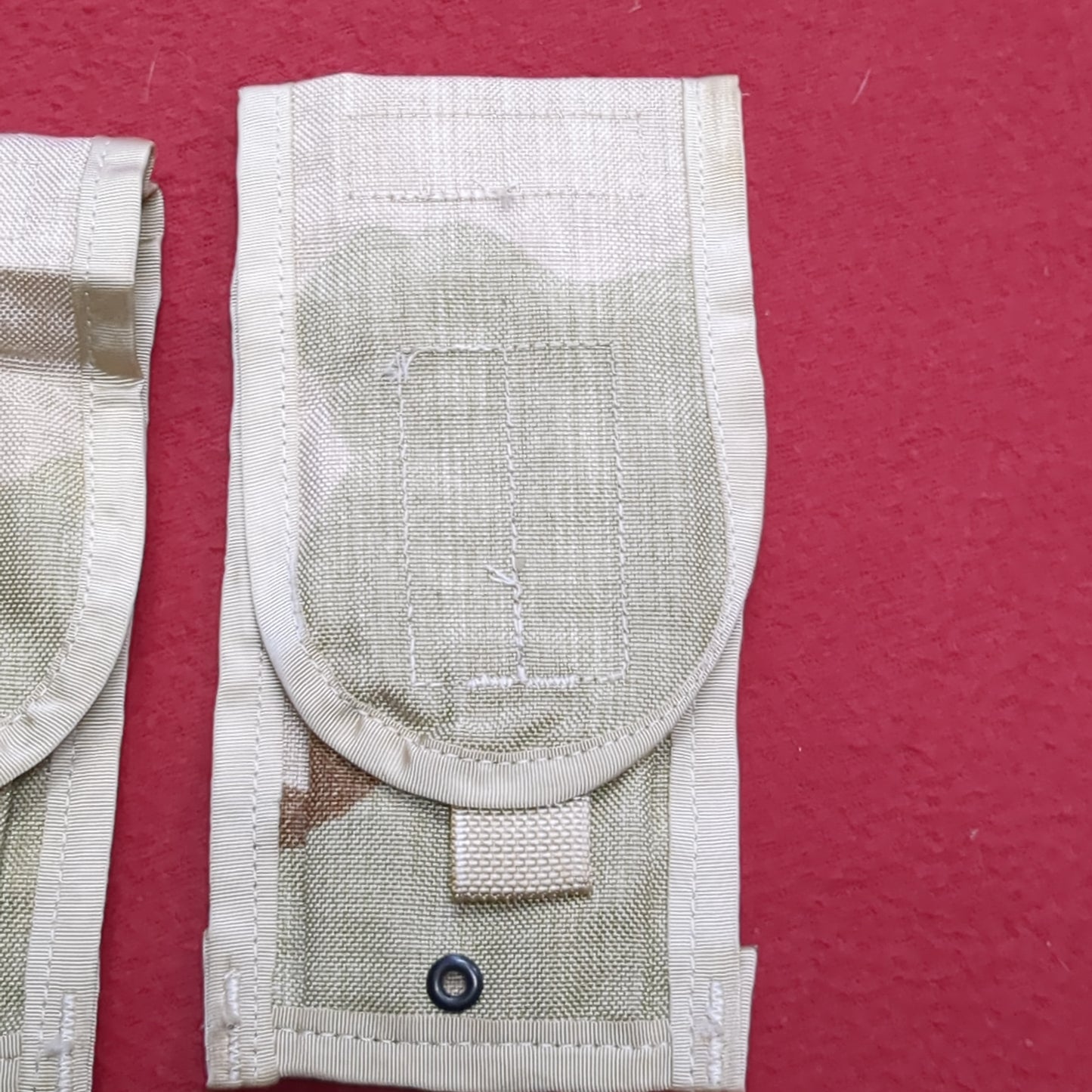 NOS *Lot of 2* US Army Specialty Defense Systems Double 2 Mag Pouchs DCU Molle II Excellent (17s- (ab08-AUG387)
