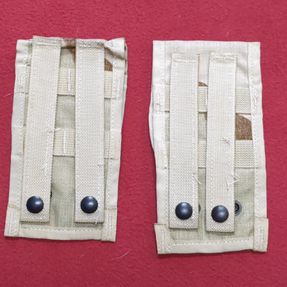 NOS *Lot of 2* US Army Specialty Defense Systems Double 2 Mag Pouchs DCU Molle II Excellent (17s- (ab08-AUG387)