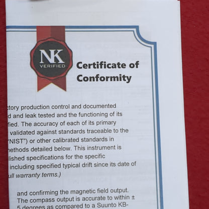 NOS Kestrel 5500 Rugged Weather Meter Tan Excellent In Box Complete (bar ac04-AUG390)