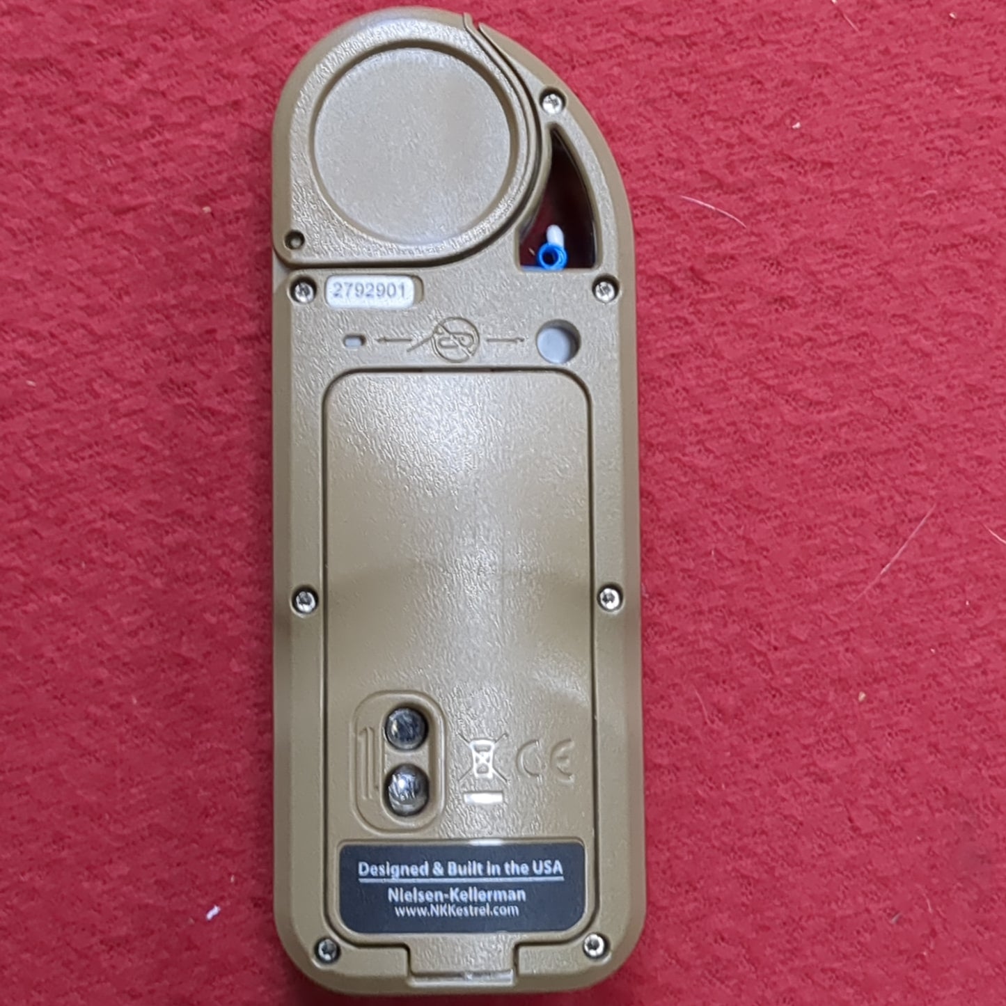 NOS Kestrel 5500 Rugged Weather Meter Tan Excellent In Box Complete (bar ac04-AUG390)