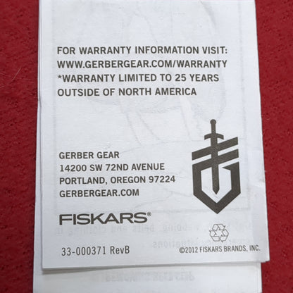 NOS Gerber Rescue Hook Seatbelt Strap Cutter Glass Breaker Case Malice Belt Clip Excellent (01g 35cr- ca3-AUG396)