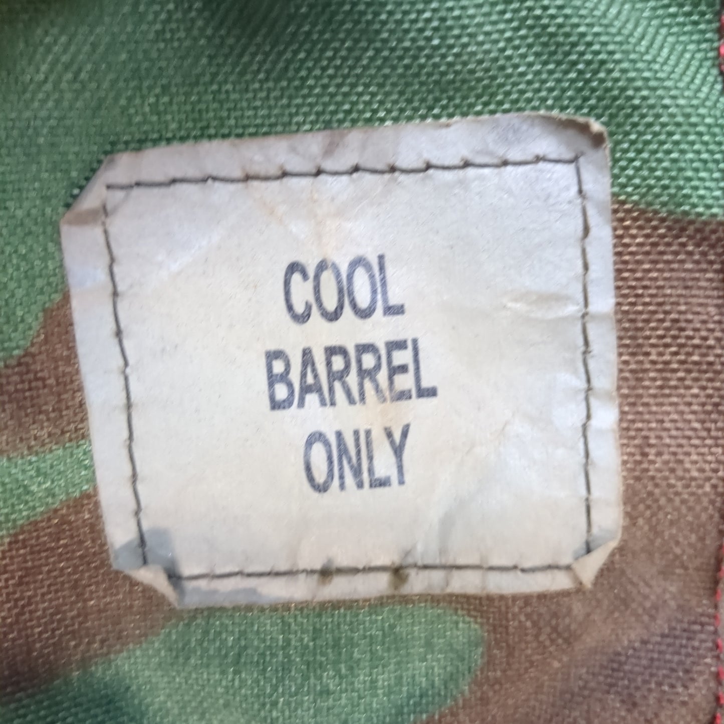 Good Condition US Army BDU Spare Barrel Bag Woodland (BA01-SEP02)