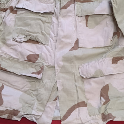 Used Medium Short DCU Desert Camo Top Jacket Uniform (14n DC10-K)