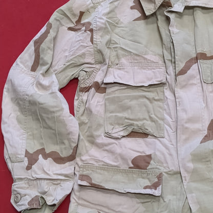 Used Medium Short DCU Desert Camo Top Jacket Uniform (14n DC10-K)