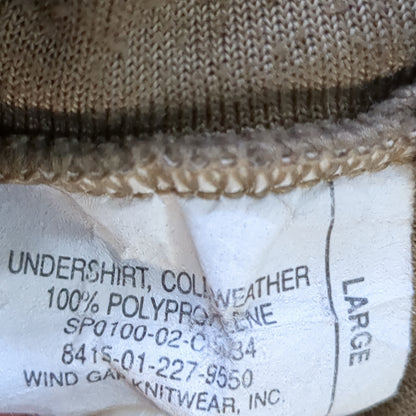 1980s/90s US Army Large Cold Weather Top Brown (14n DC10-5)