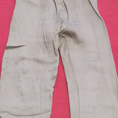 1980s/90s US Army Medium Cold Weather Bottoms Brown Excellent condition (14n DC10-7)