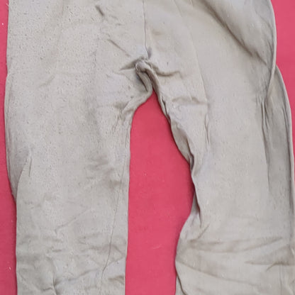 1980s/90s Good Condition US Army Medium Cold Weather Bottoms Brown (14n DC10-8)