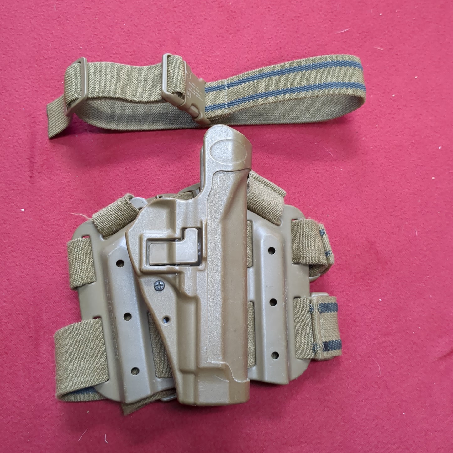 BLACKHAWK Tactical Beretta 92/96 RIGHT HANDED Holster Drop Leg Excellent Condition (07o db07-16)