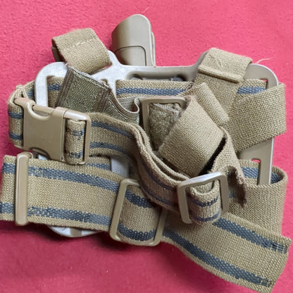 BLACKHAWK Tactical Beretta 92/96 RIGHT HANDED Holster Drop Leg Excellent Condition (07o db07-16)