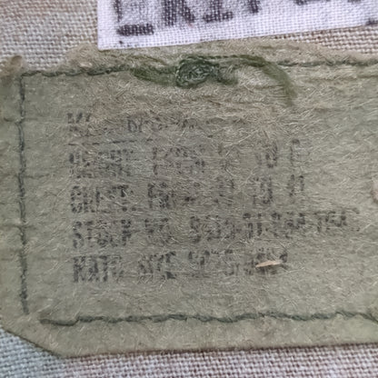 US Army MEDIUM SHORT Uniform Top BDU WOODLAND Pattern (14o db4-33)