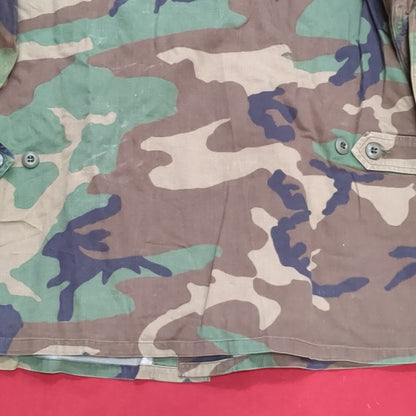 US Army MEDIUM SHORT Uniform Top BDU WOODLAND Pattern (14o db4-33)