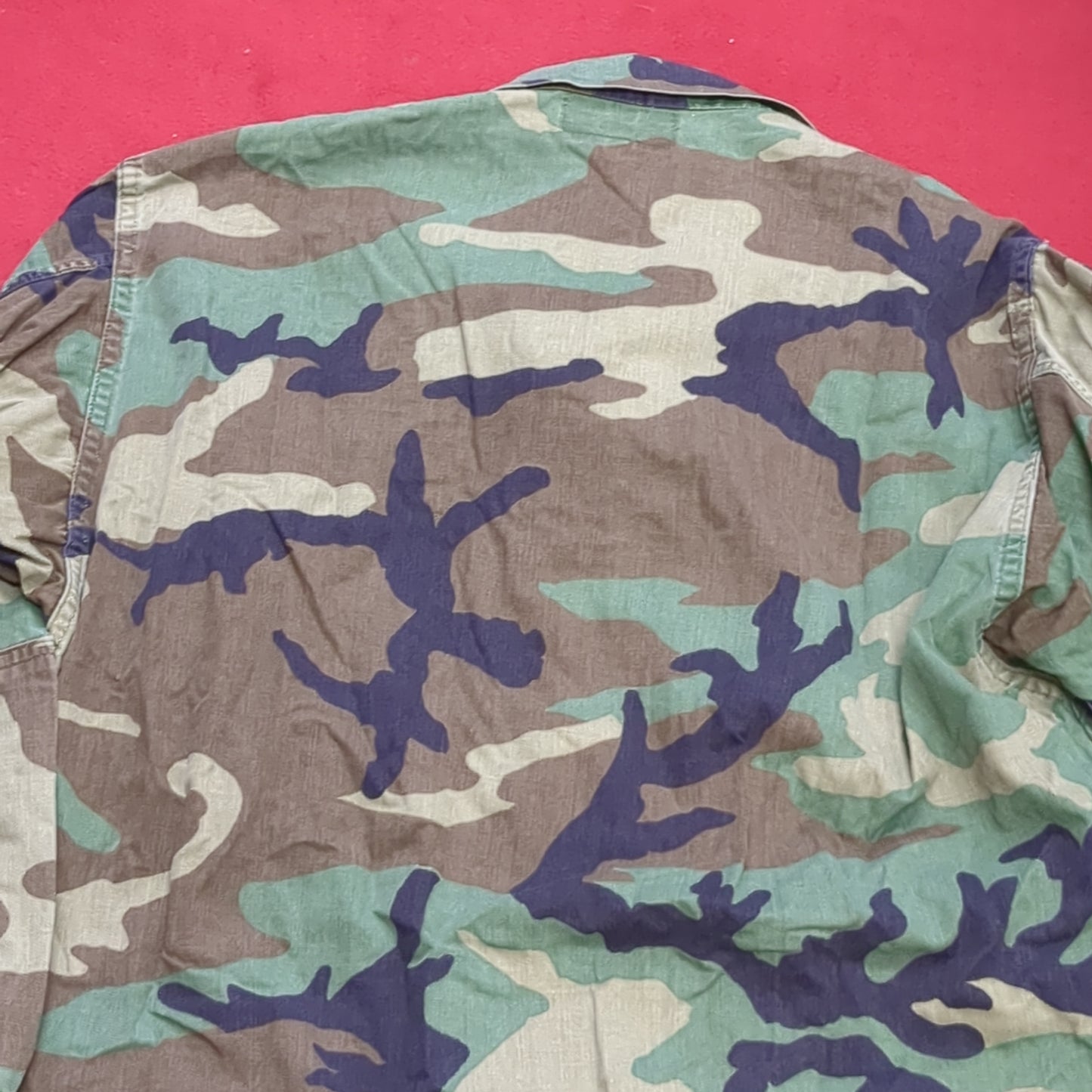 US Army LARGE REGULAR Uniform Top BDU WOODLAND Pattern (15o db8-6)