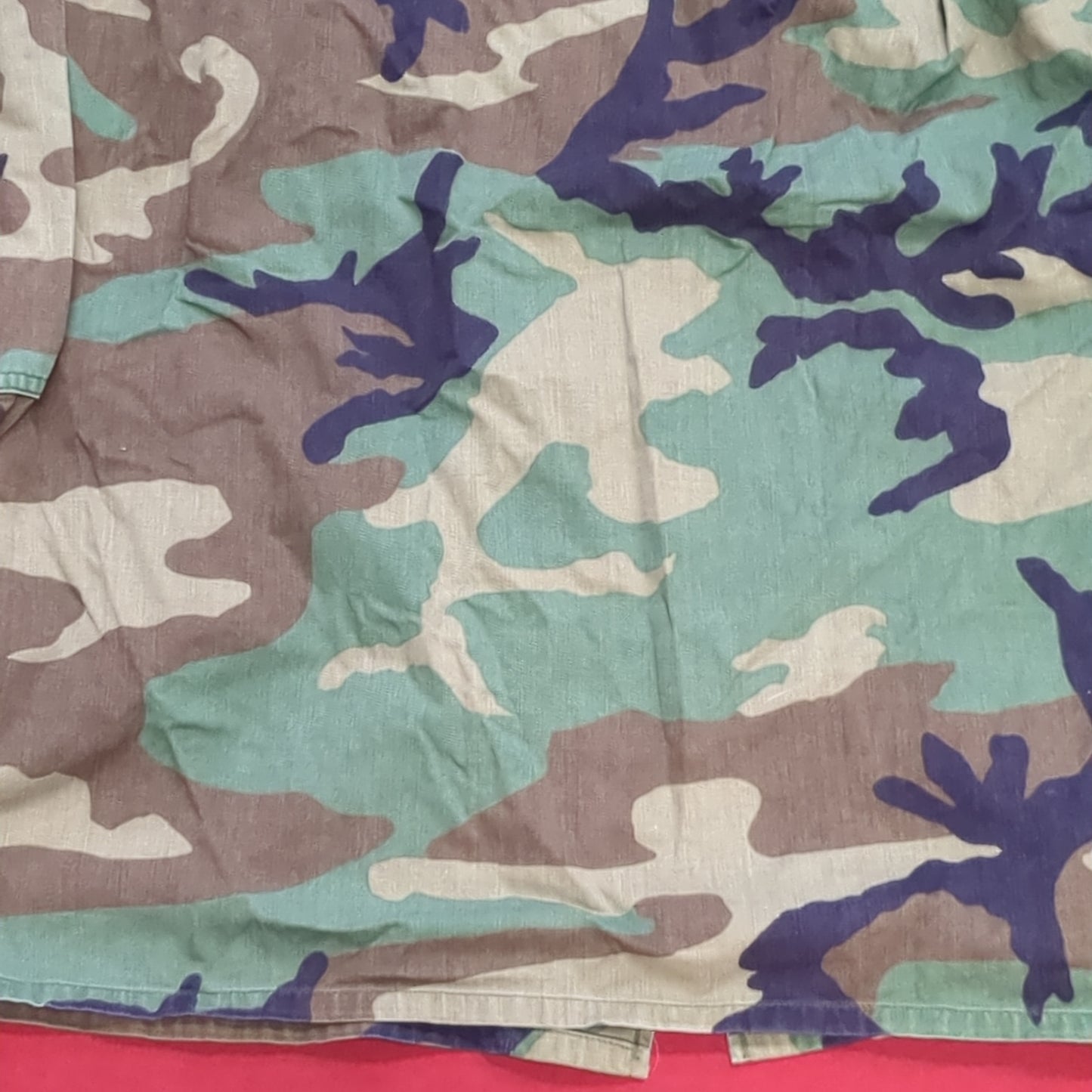 US Army LARGE REGULAR Uniform Top BDU WOODLAND Pattern (15o db8-6)