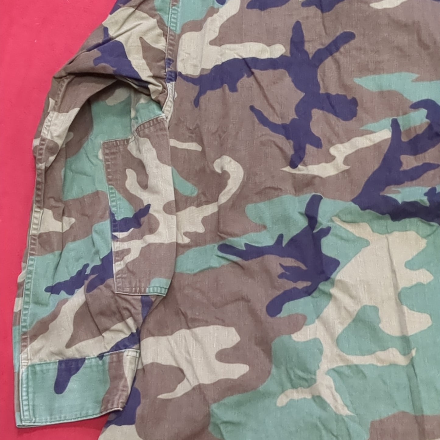 US Army LARGE REGULAR Uniform Top BDU WOODLAND Pattern (15o db8-6)