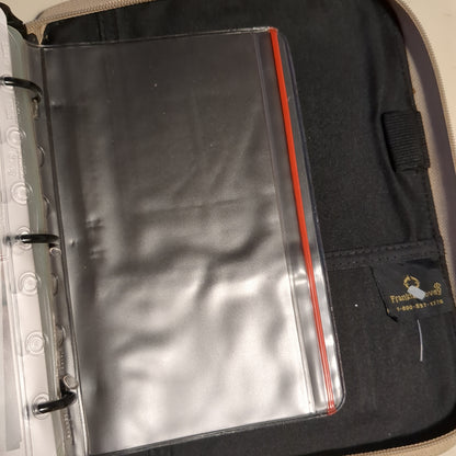 Vintage Tech Crash & Gov't SAFE DCU Zipper Covered Binder Calendar Notes Contacts (DCL da6-7)