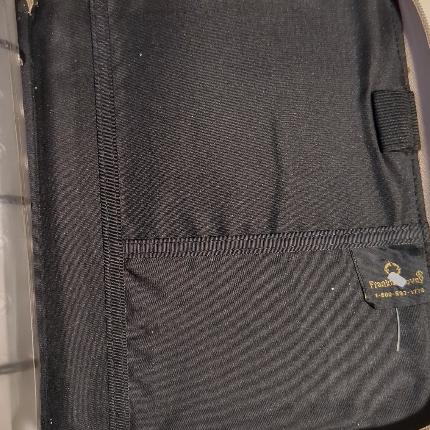Vintage Tech Crash & Gov't SAFE DCU Zipper Covered Binder Calendar Notes Contacts (DCL da6-7)