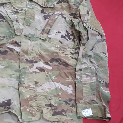 US Army MEDIUM LONG Uniform Top OCP Pattern Good Condition (18o db5-10)