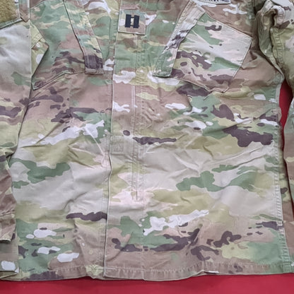 US Army MEDIUM LONG Uniform Top OCP Pattern Good Condition (18o db5-7)