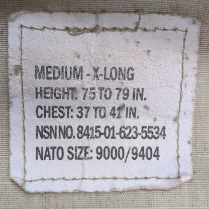 US Army MEDIUM X-LONG Uniform Top OCP Pattern Good Condition (18o db5-13)