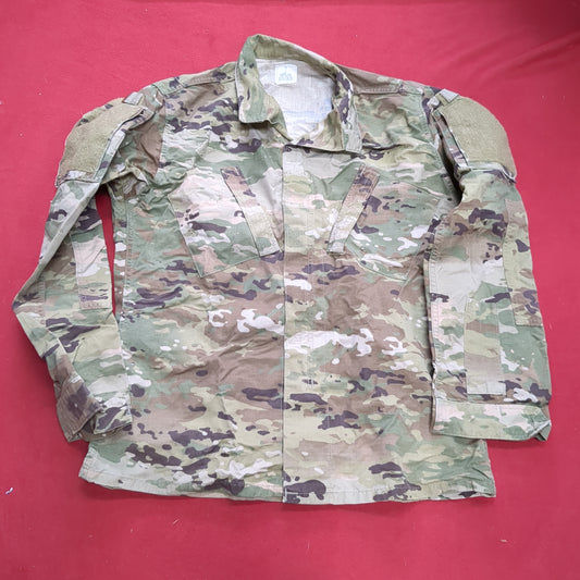 US Army MEDIUM LONG Uniform Top OCP Pattern Good Condition (18o db5-1)