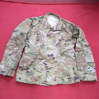 US Army MEDIUM LONG Uniform Top OCP Pattern Good Condition (18o db5-2)