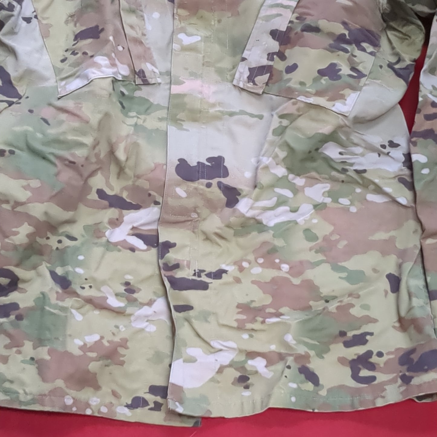 US Army MEDIUM LONG Uniform Top OCP Pattern Good Condition (18o db5-2)
