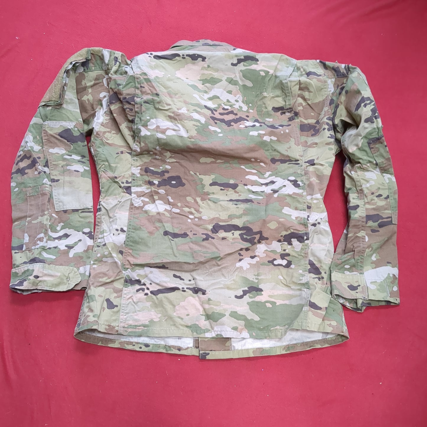 US Army MEDIUM LONG Uniform Top OCP Pattern Good Condition (18o db5-2)