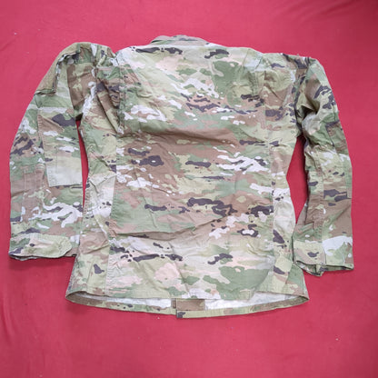 US Army MEDIUM LONG Uniform Top OCP Pattern Good Condition (18o db5-2)