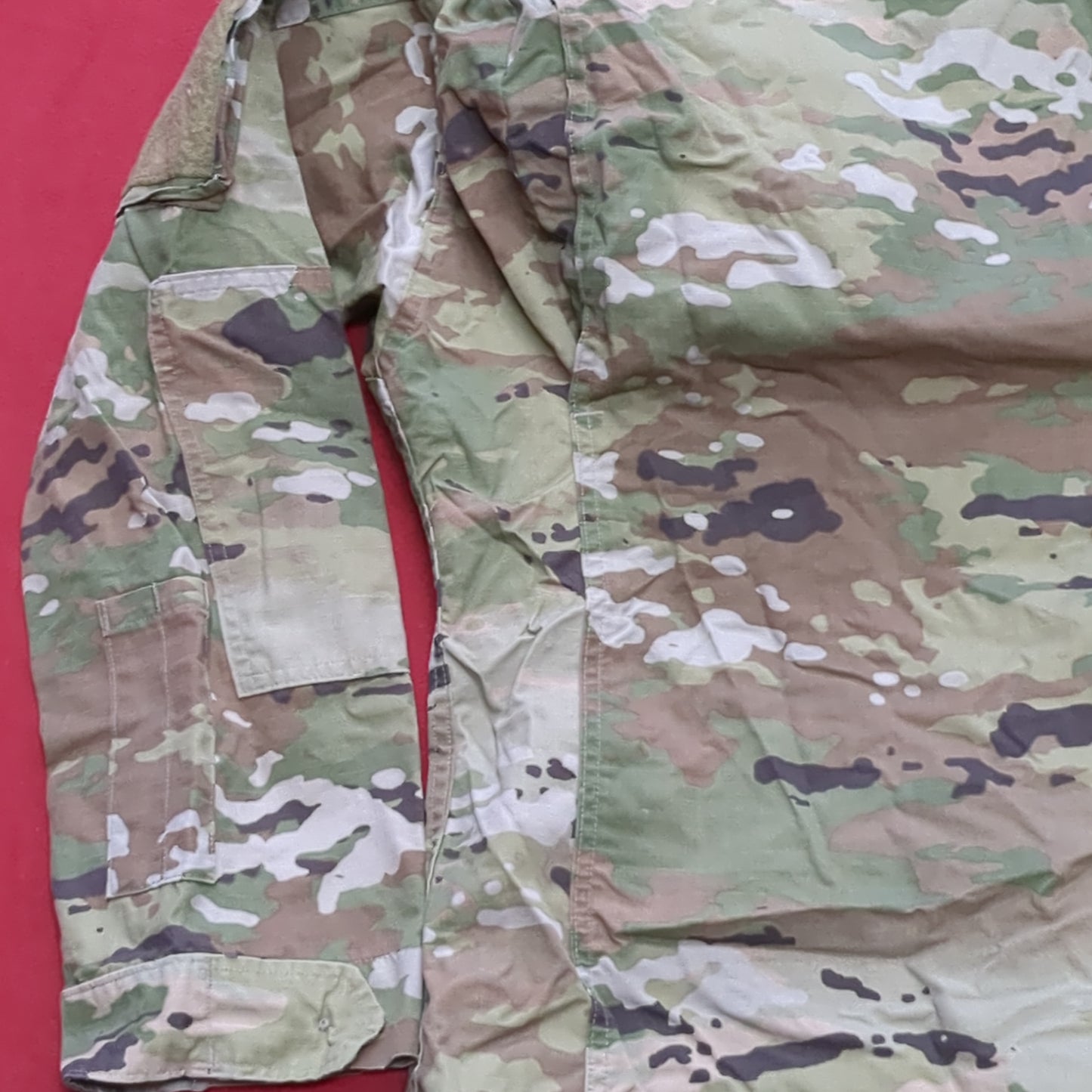US Army MEDIUM LONG Uniform Top OCP Pattern Good Condition (18o db5-2)