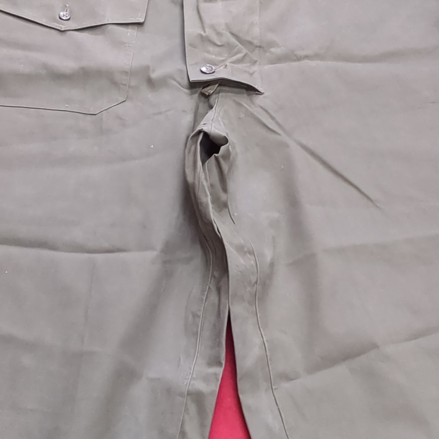 RARE MINT CONDITION Large World War II US Navy FOUL WEATHER TROUSERS Pants (28o da04-12)