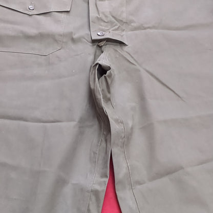 RARE MINT CONDITION Large World War II US Navy FOUL WEATHER TROUSERS Pants (28o da04-12)