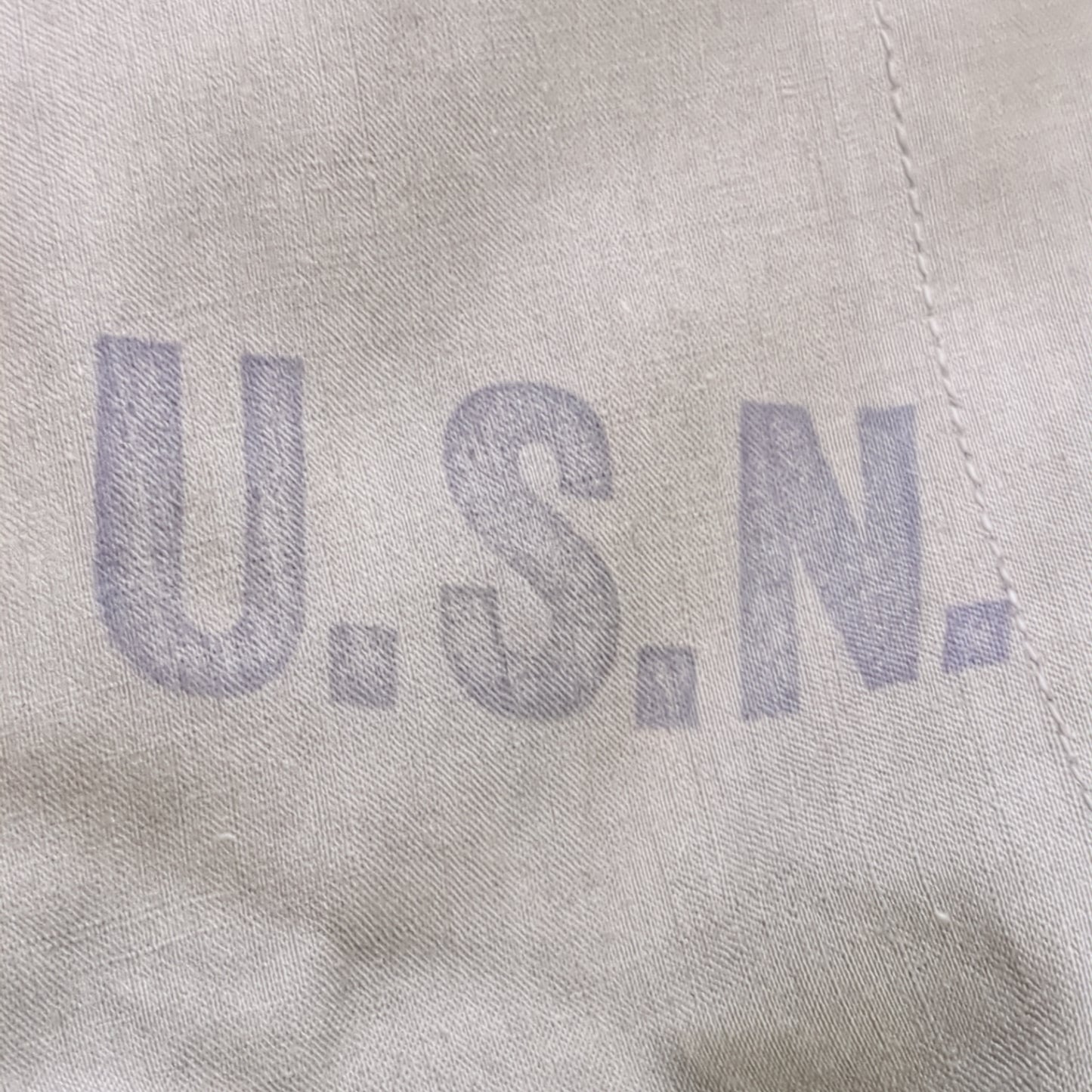 RARE MINT CONDITION Large World War II US Navy FOUL WEATHER TROUSERS Pants (28o da04-12)